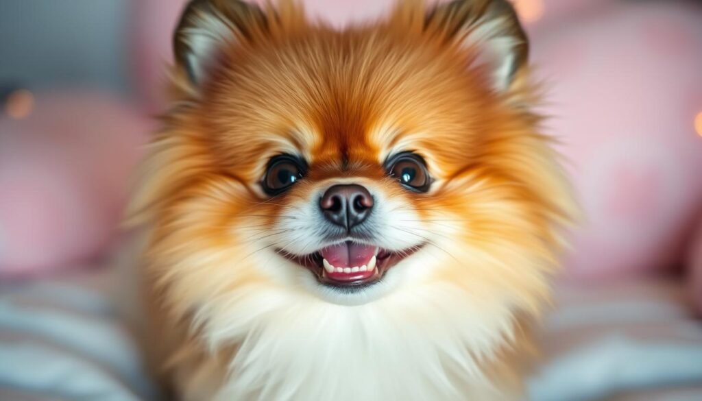 pomeranian smile